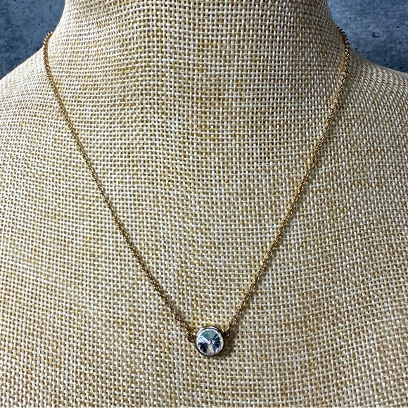 Dior Gold Necklace with Silver Pendant - Picture 1 of 5